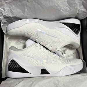 White Kobe IX Elite Low Protro